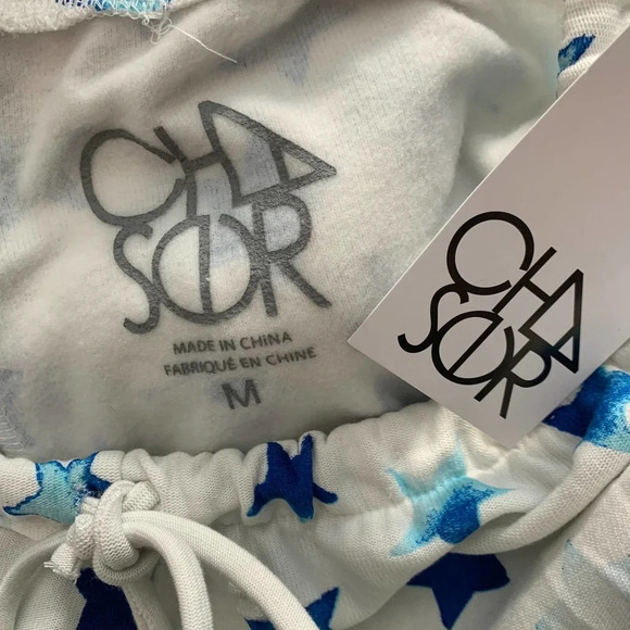 Chaser Indigo Stars White Jogger‎ Sweatpants - Picture 9 of 11